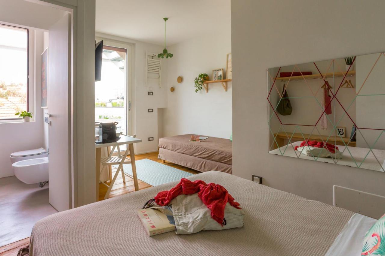 Duomo Views, Light, Jungle-Inspired Studio With Terrace Milán Exterior foto